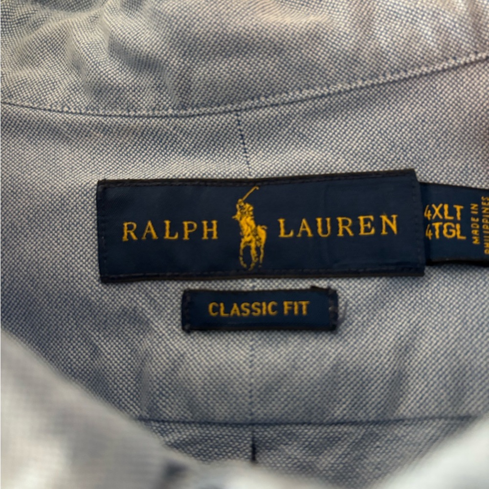 Ralph Lauren Classic Fit in Light Gray 4XLT